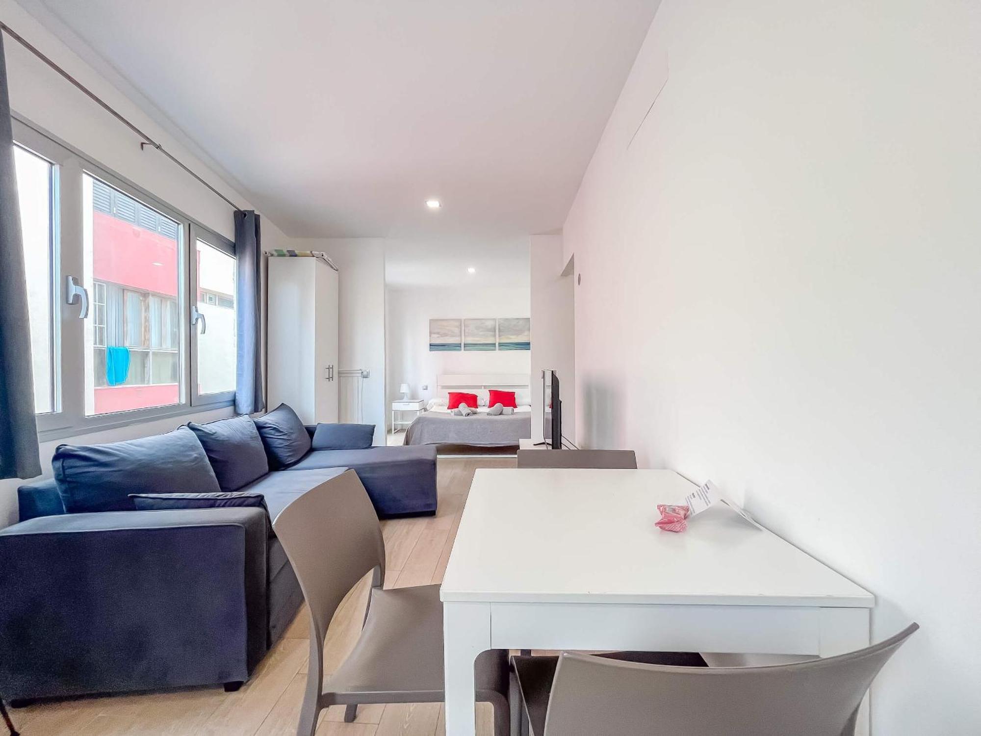 Estudio Con Balcon Playa Las Canteras Las Palmas de Gran Canaria Eksteriør bilde