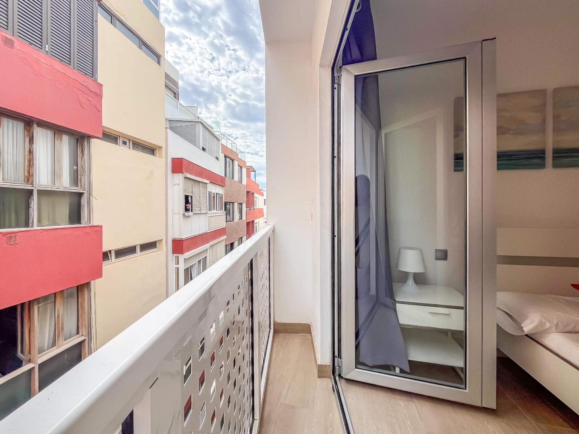 Estudio Con Balcon Playa Las Canteras Las Palmas de Gran Canaria Eksteriør bilde