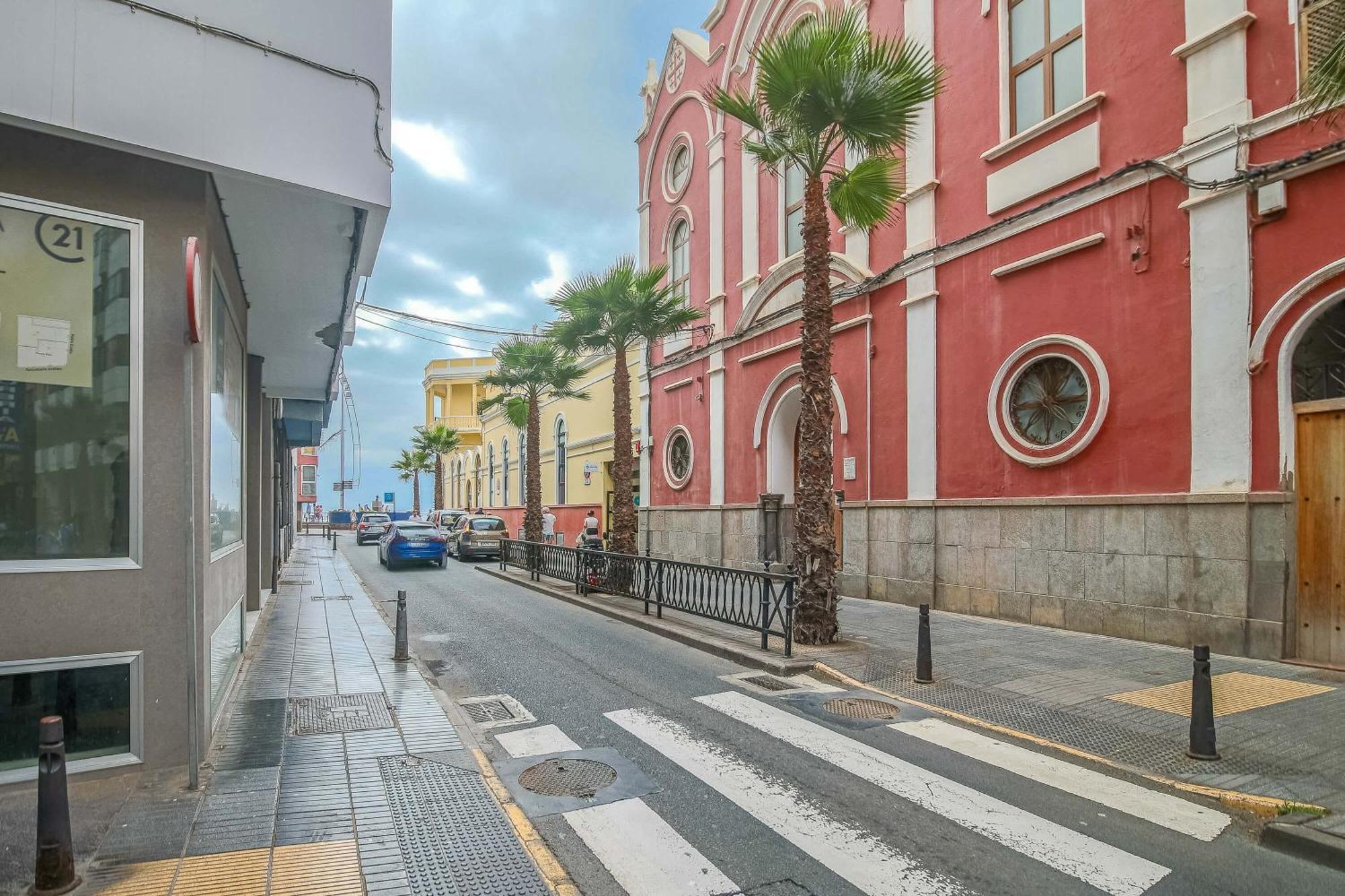 Estudio Con Balcon Playa Las Canteras Las Palmas de Gran Canaria Eksteriør bilde