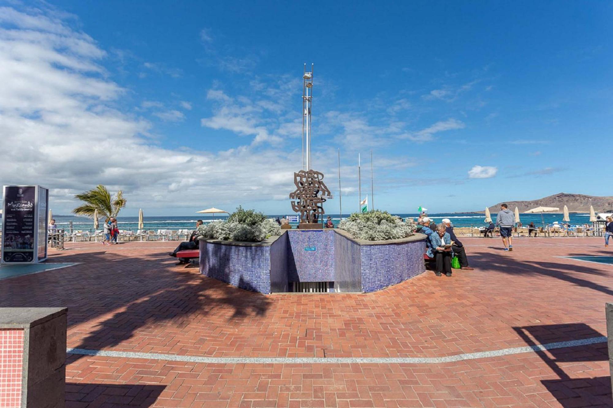 Estudio Con Balcon Playa Las Canteras Las Palmas de Gran Canaria Eksteriør bilde