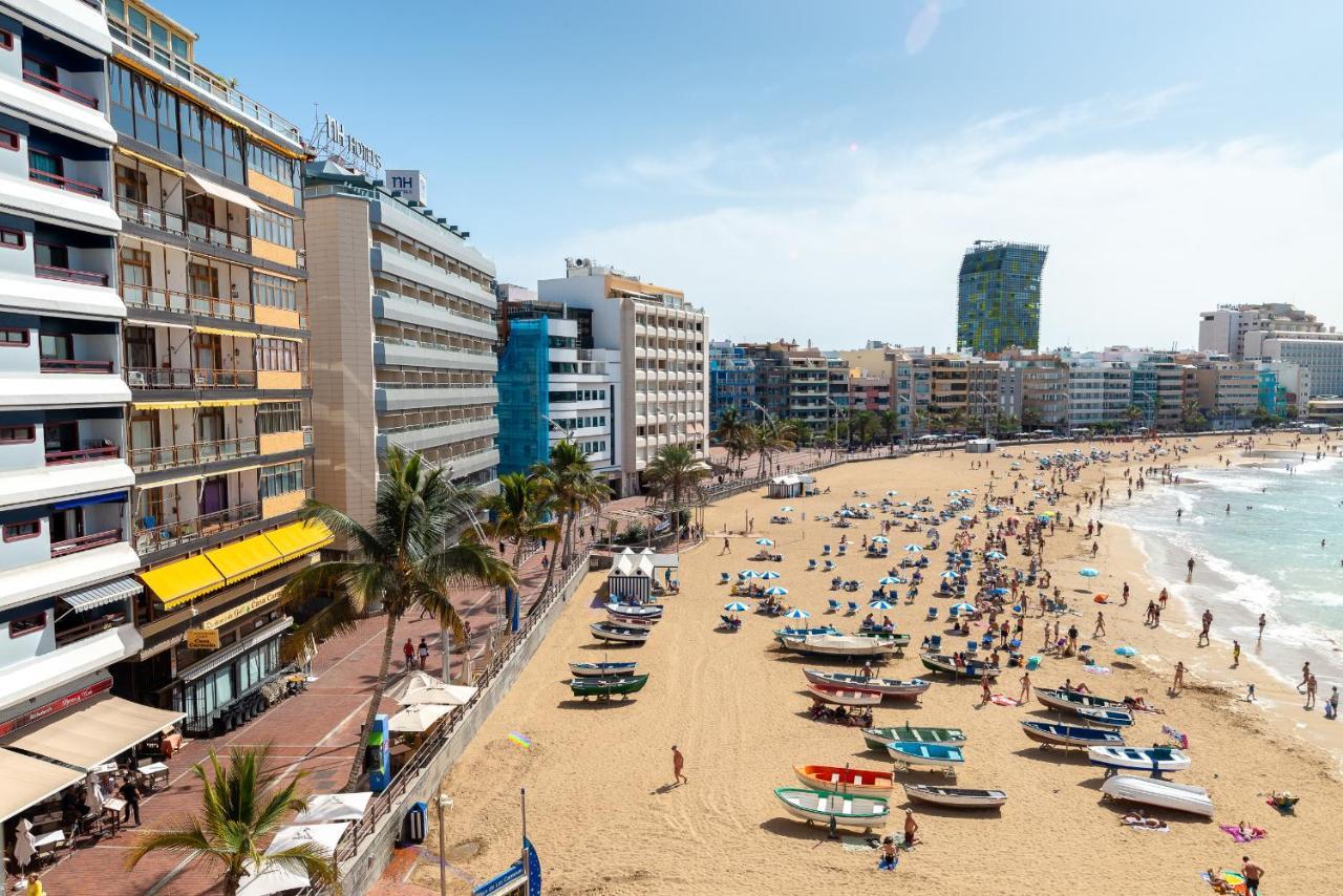 Estudio Con Balcon Playa Las Canteras Las Palmas de Gran Canaria Eksteriør bilde